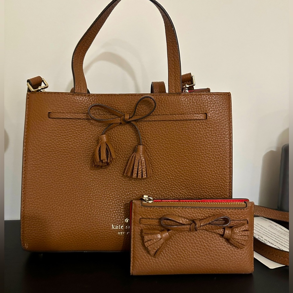 Kate Spade Hayes Satchel and Wallet Set